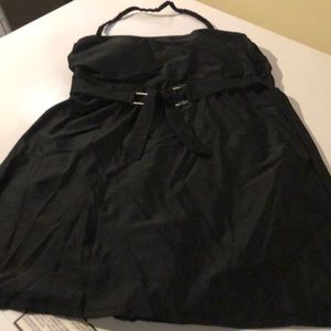 Merona one piece swim suit size L black